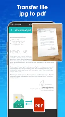 PDF Scanner android App screenshot 0